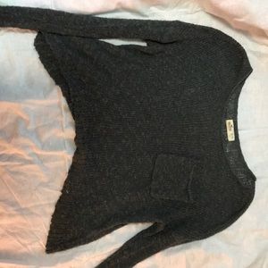 Cropped Hollister sweater